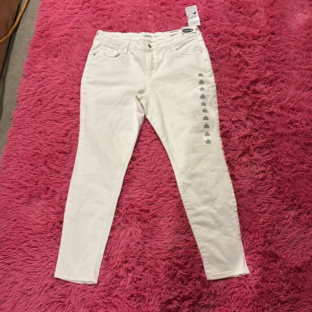 white jeans brand new